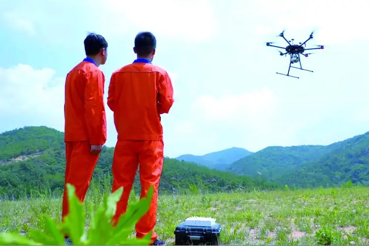 下冶镇无人机倾斜摄影巡检拍摄